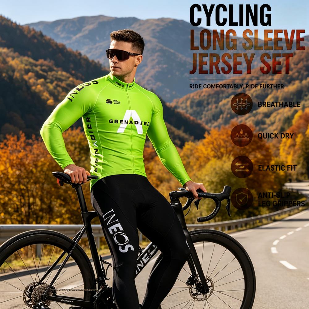 Cycling Gear Brands - ชุดเสื้อปั่นจักรยานฤดูใบไม้ร่วง Ropa Ciclismo เสื้อปั่นจักรยานแขนยาวฤดูใบไม้ผลิ ชุดปั่นจักรยาน MTB