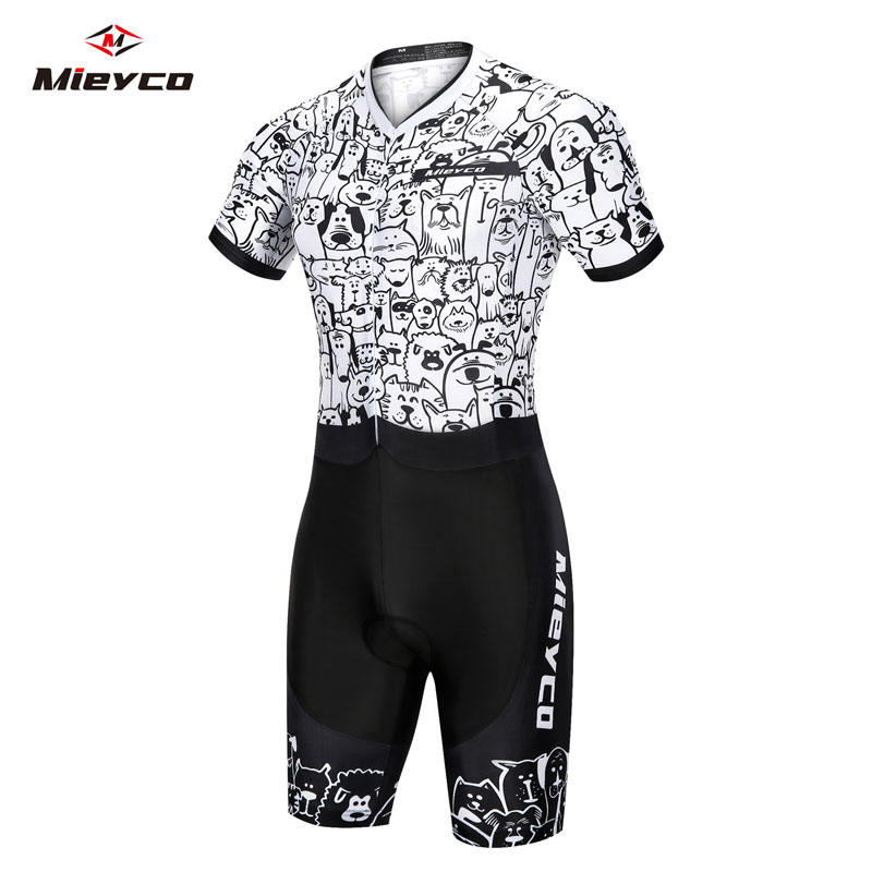 Cycling Gear Jersey - ชุดไตรแอธลีตแขนสั้นสำหรับผู้ชายและผู้หญิง ชุดปั่นจักรยานแบบสั่งทำพิเศษ ชุดไตรสูทสำหรับการแข่งขัน วิ่ง และกีฬา