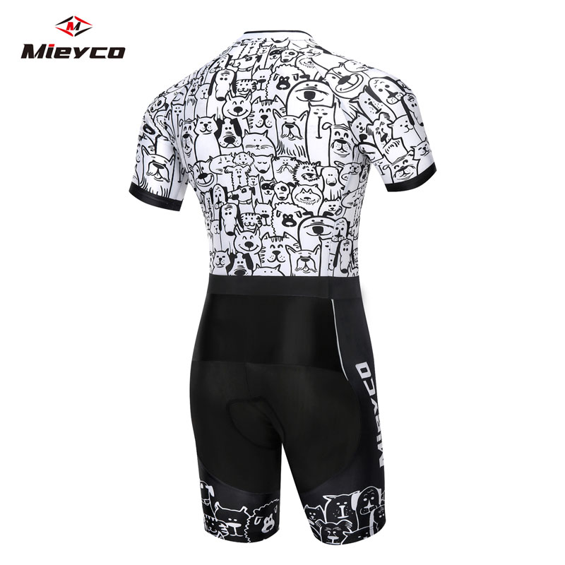 ชุดไตรแอธลีตแขนสั้นสำหรับผู้ชา - Cycling Gear Jersey บทวิจารณ์และราคา